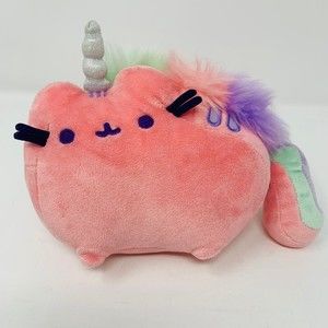 Pusheen Plush 6” Unicorn Pink Purple Green
